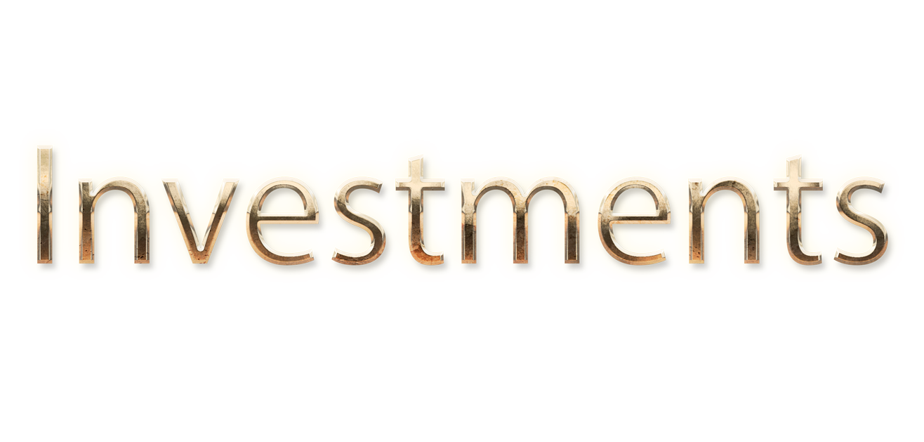 WORD INVESTMENTS gold text typography PNG images free